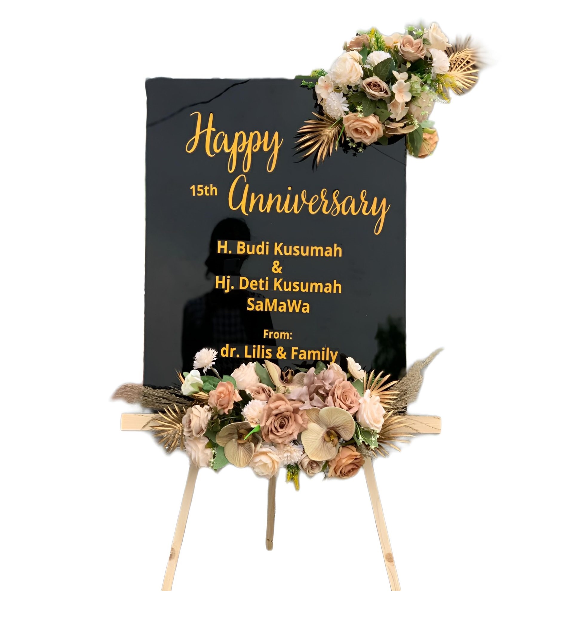 Papan Bunga Akrilik Pusakajaya